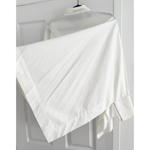 Lauren Bagliore Oversize White Shirt, size Small - Picture 7 of 10